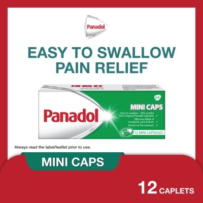 PANADOL - Panadol Mini Caplet 12s (30% smaller)