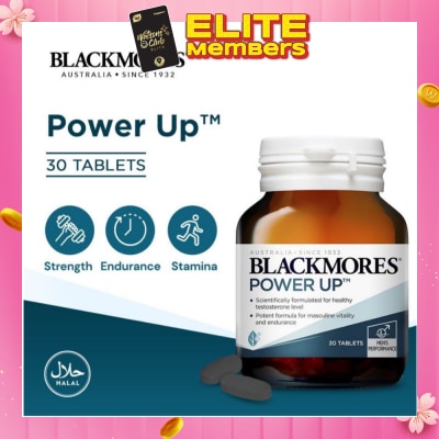 BLACKMORES Blackmores Power Up Ultimate Masculine Vitality & Endurance Booster Tablets (For men) 30s