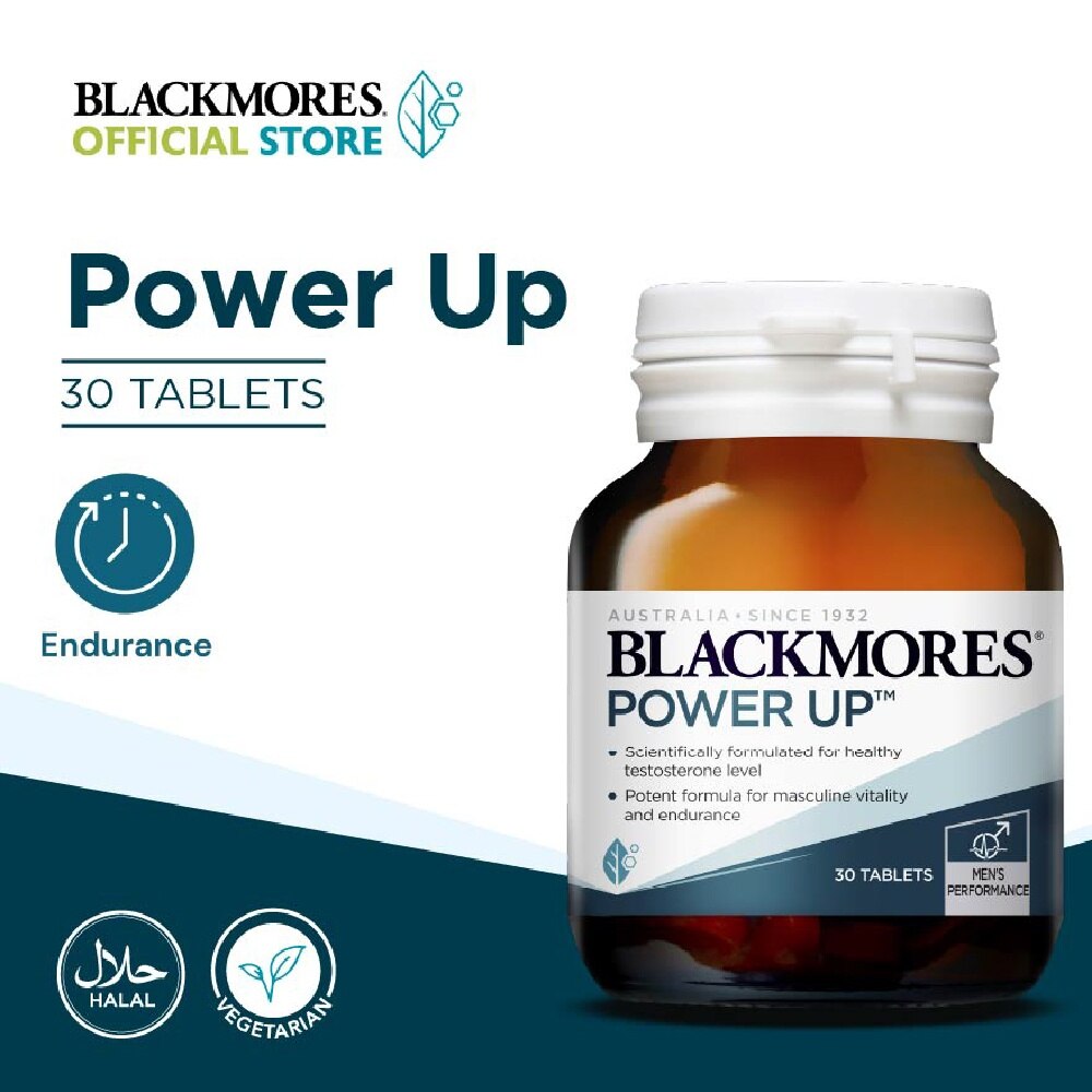 BLACKMORES Power Up (For Men) 30s | Vitamins & Supplements