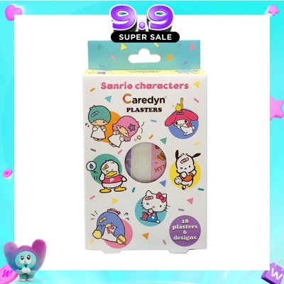 CAREDYN - Sanrio Characters Plasters (Assorted 6 Designs) 18s image
