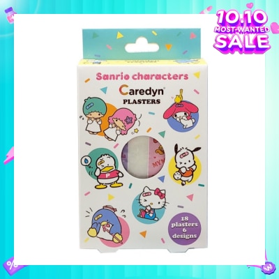 CAREDYN Sanrio Characters Plasters (Assorted 6 Designs) 18s