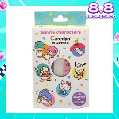 CAREDYN Sanrio Characters Plasters (Assorted 6 Designs) 18s