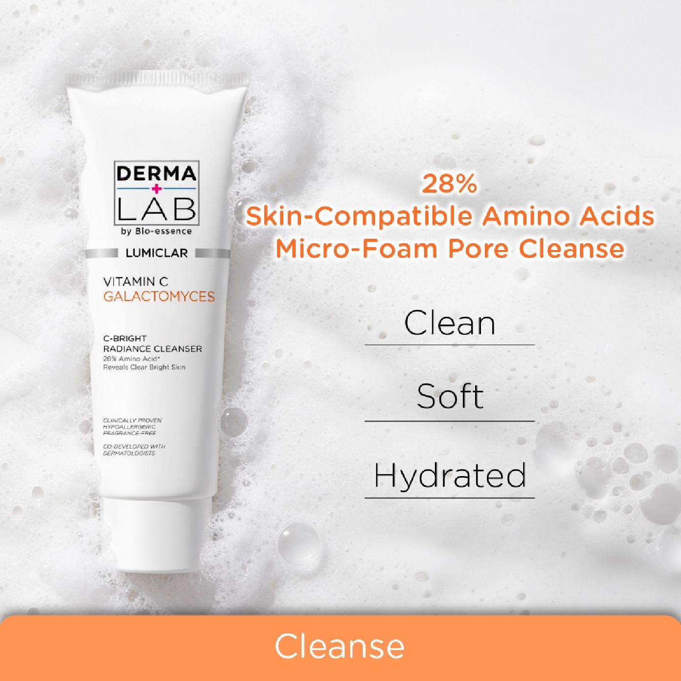 Vitamin C Galactomyces C-Bright Radiance Cleanser 100g