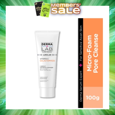 DERMA LAB - Vitamin C Galactomyces C-Bright Radiance Cleanser 100g