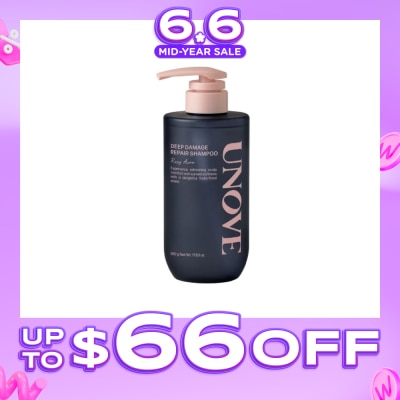 UNOVE - Deep Damage Repair Shampoo Rosy Aura 500ml