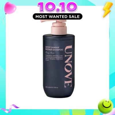 UNOVE Deep Damage Repair Shampoo Rosy Aura 500ml image