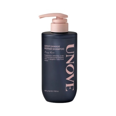 UNOVE - Deep Damage Repair Shampoo Rosy Aura 500ml