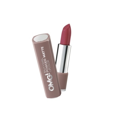 SILKYGIRL - OMG! Powder Matte Lipcolor #03 Rosewood 4g