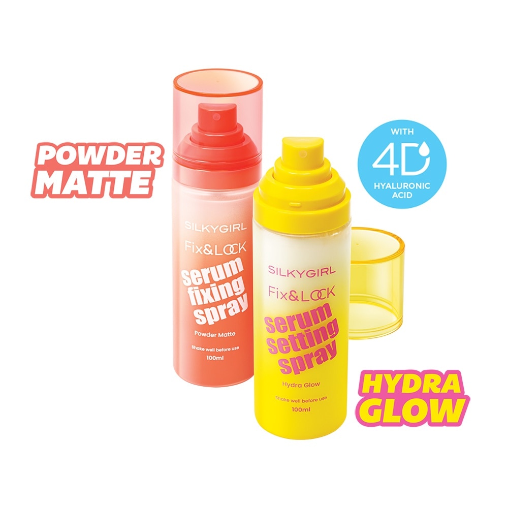 Fix & Lock Serum Fixing Spray Powder Matte 100ml