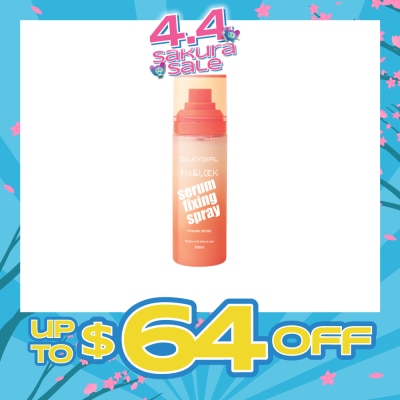 SILKYGIRL - Fix & Lock Serum Fixing Spray Powder Matte 100ml