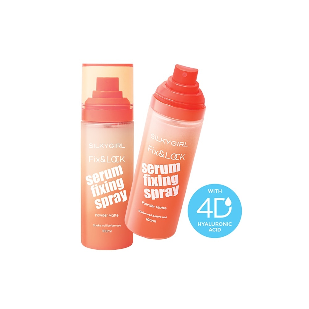 Fix & Lock Serum Fixing Spray Powder Matte 100ml