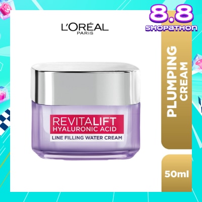L'OREAL PARIS SKINCARE Revitalift Hyaluronic Acid Plumping Day Face Cream (For Youthful Radiance Skin) 50ml