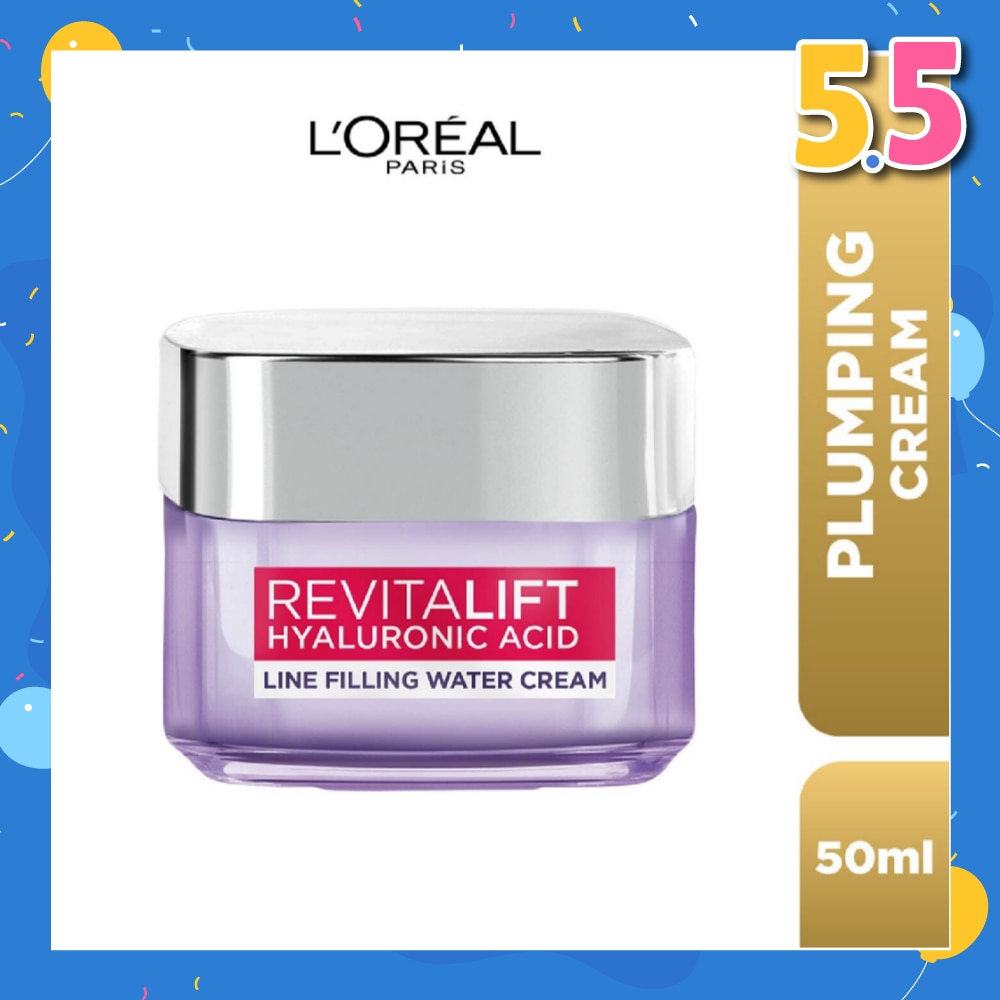 Revitalift Hyaluronic Acid Plumping Day Face Cream (For Youthful Radiance Skin) 50ml