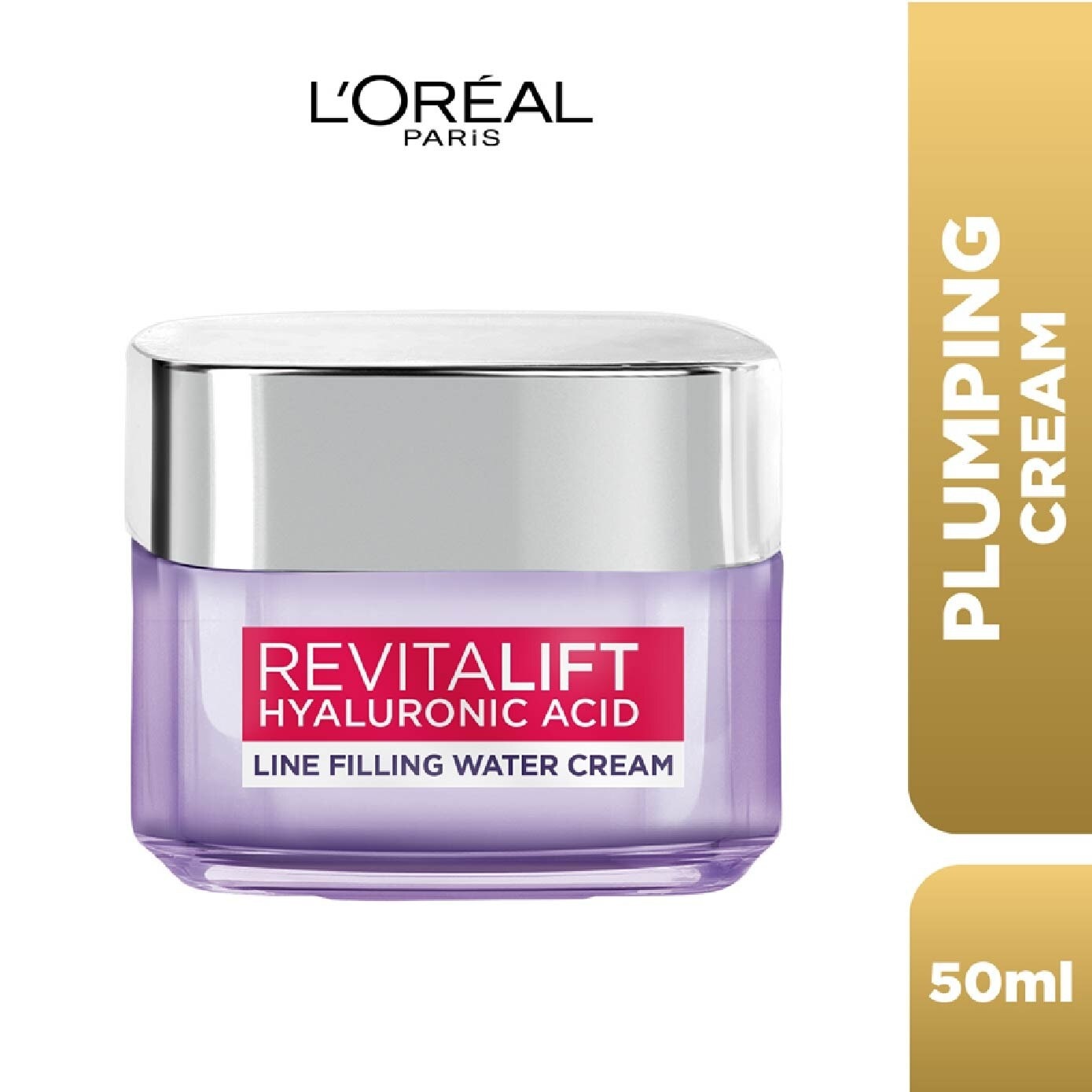 Revitalift Hyaluronic Acid Plumping Day Face Cream (For Youthful Radiance Skin) 50ml