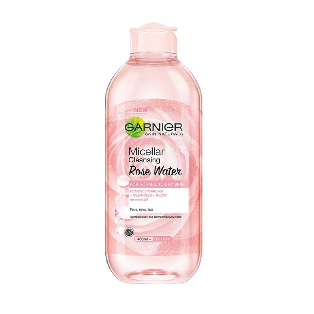 Micellar Rose Cleanser & Makeup Remover (For Dry + Dull Skin) 400ml