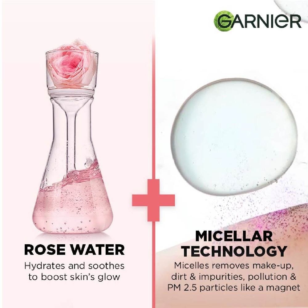 Micellar Rose Cleanser & Makeup Remover (For Dry + Dull Skin) 125ml