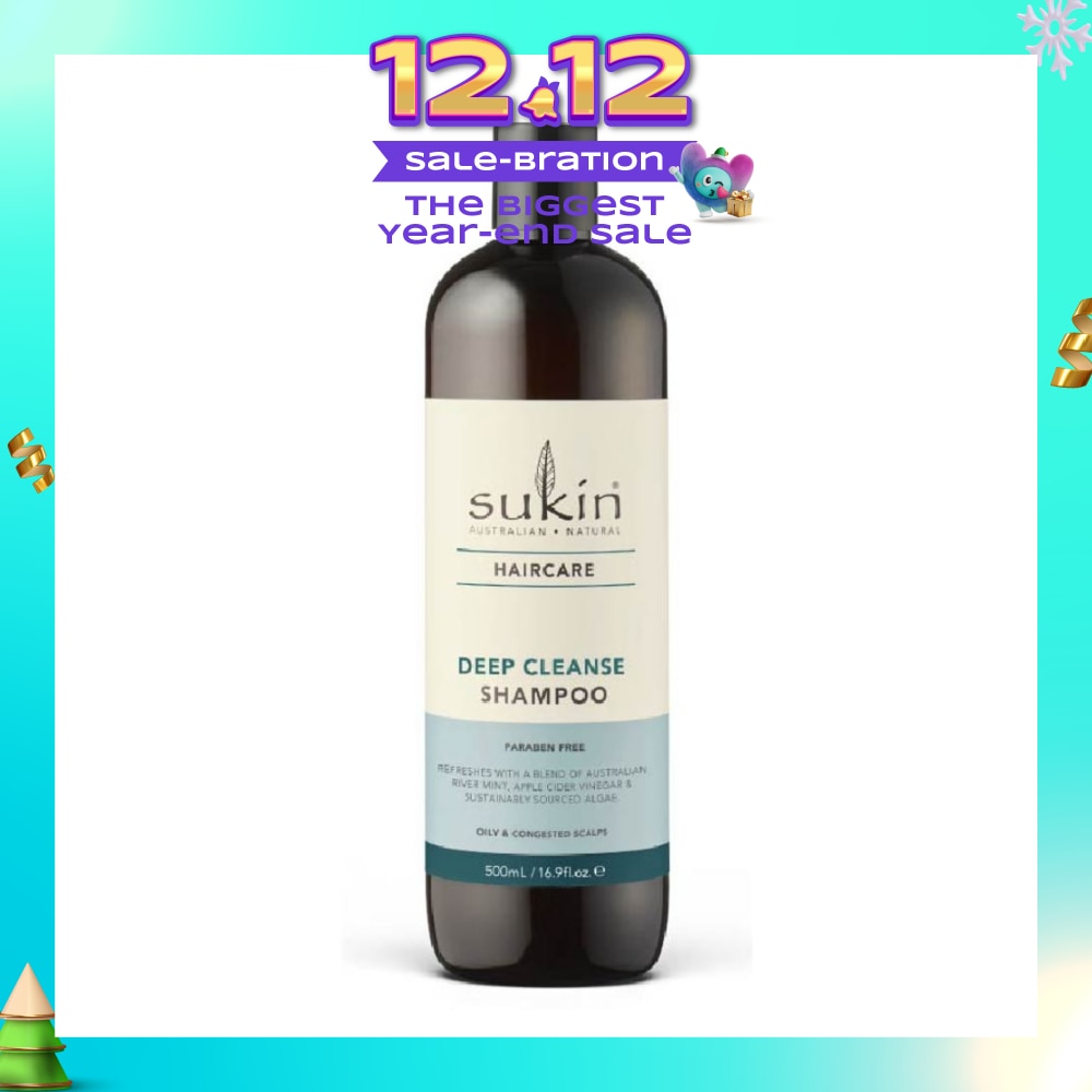 Deep Cleanse Shampoo Paraben Free (For Oily & Congested Scalps) 500ml