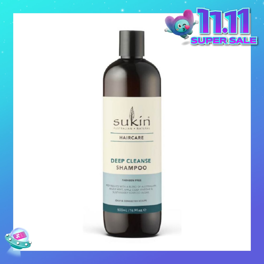 Deep Cleanse Shampoo Paraben Free (For Oily & Congested Scalps) 500ml