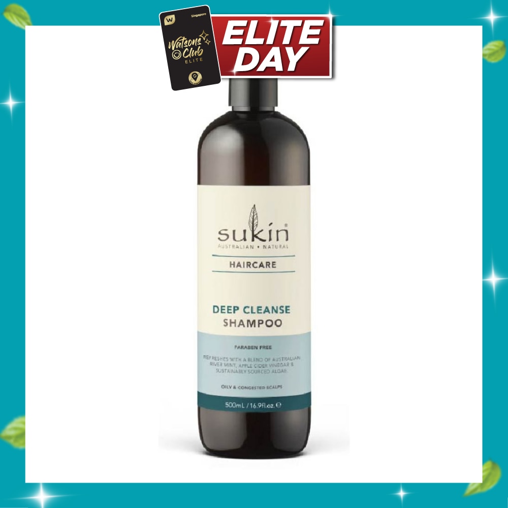 Deep Cleanse Shampoo Paraben Free (For Oily & Congested Scalps) 500ml image