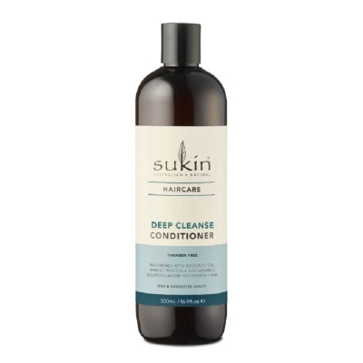 SUKIN Deep Cleanse Conditioner Paraben Free (For Oily & Congested Scalps) 500ml