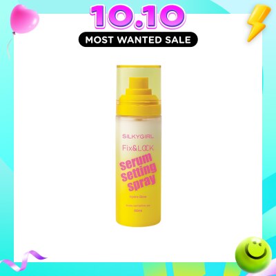 SILKYGIRL Fix & Lock Serum Fixing Spray Hydra Glow 100ml image