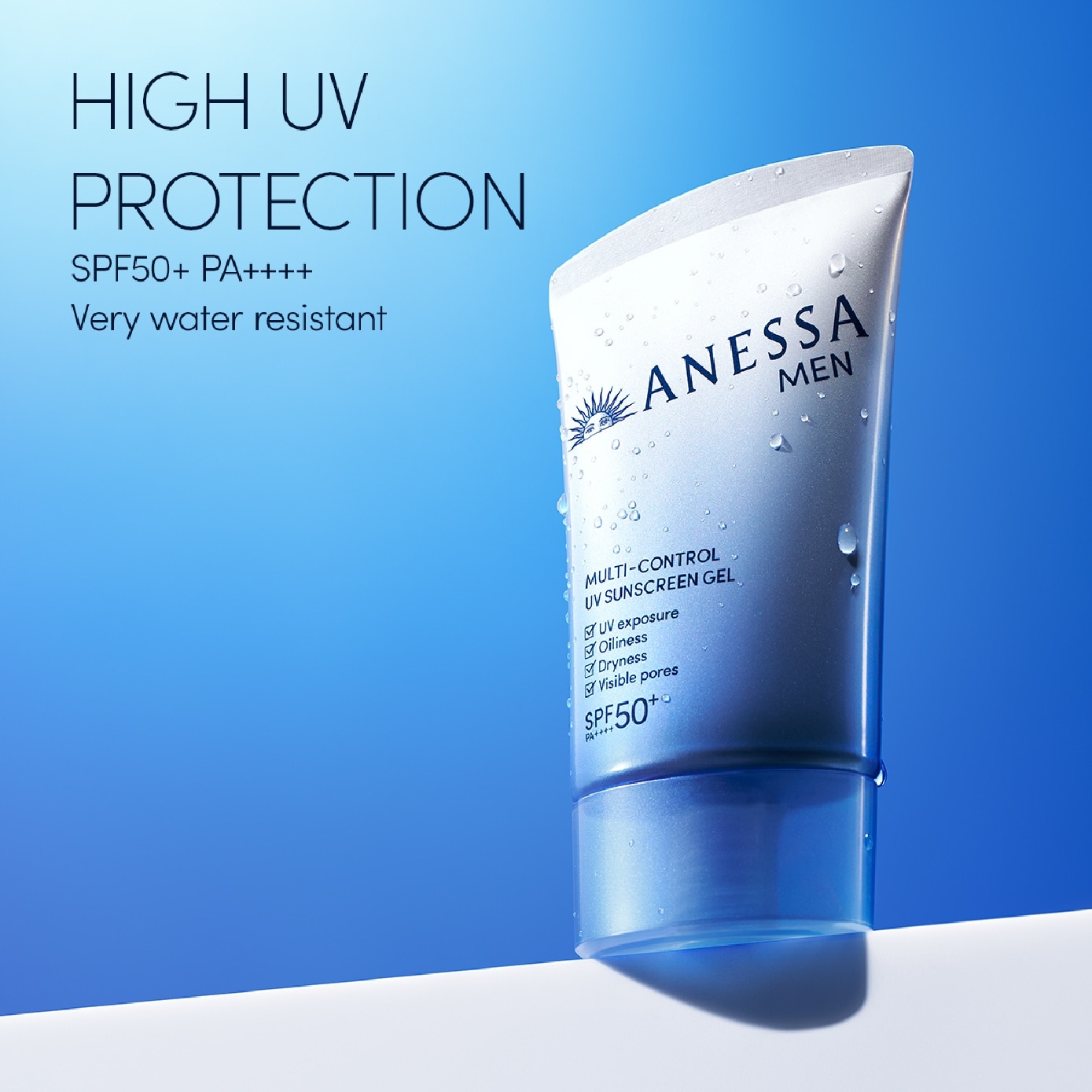 Men Multi-Control UV Sunscreen Gel 40g