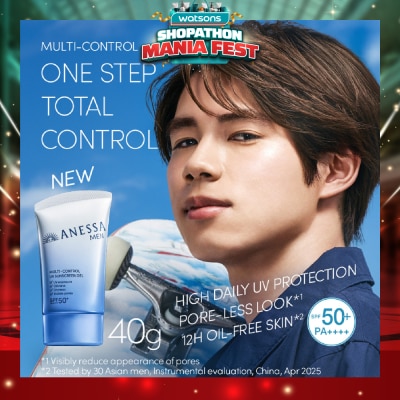 ANESSA - Men Multi-Control UV Sunscreen Gel 40g
