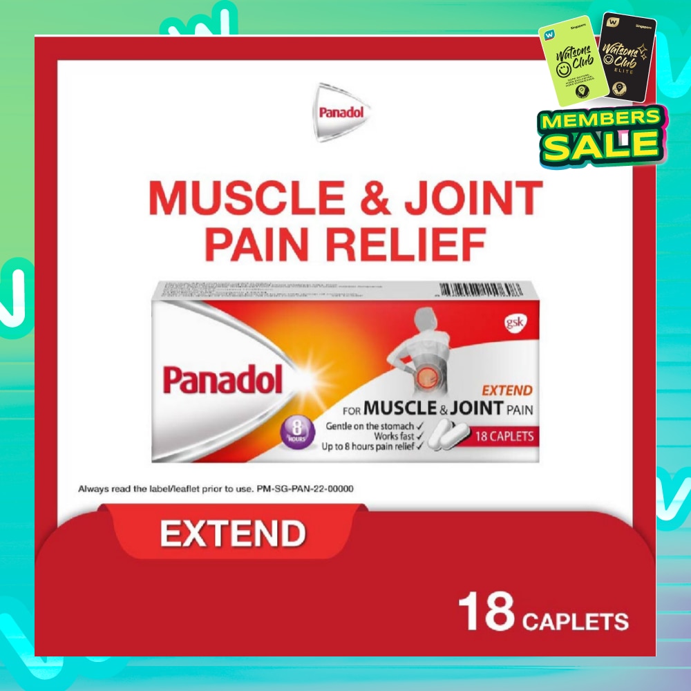 Extend for Muscle & Joint Pain Caplets 18s<BR>