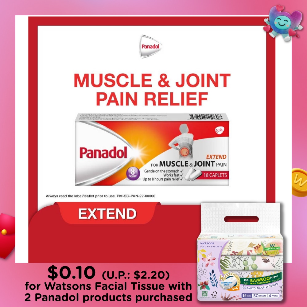 Extend for Muscle & Joint Pain Caplets 18s<BR>