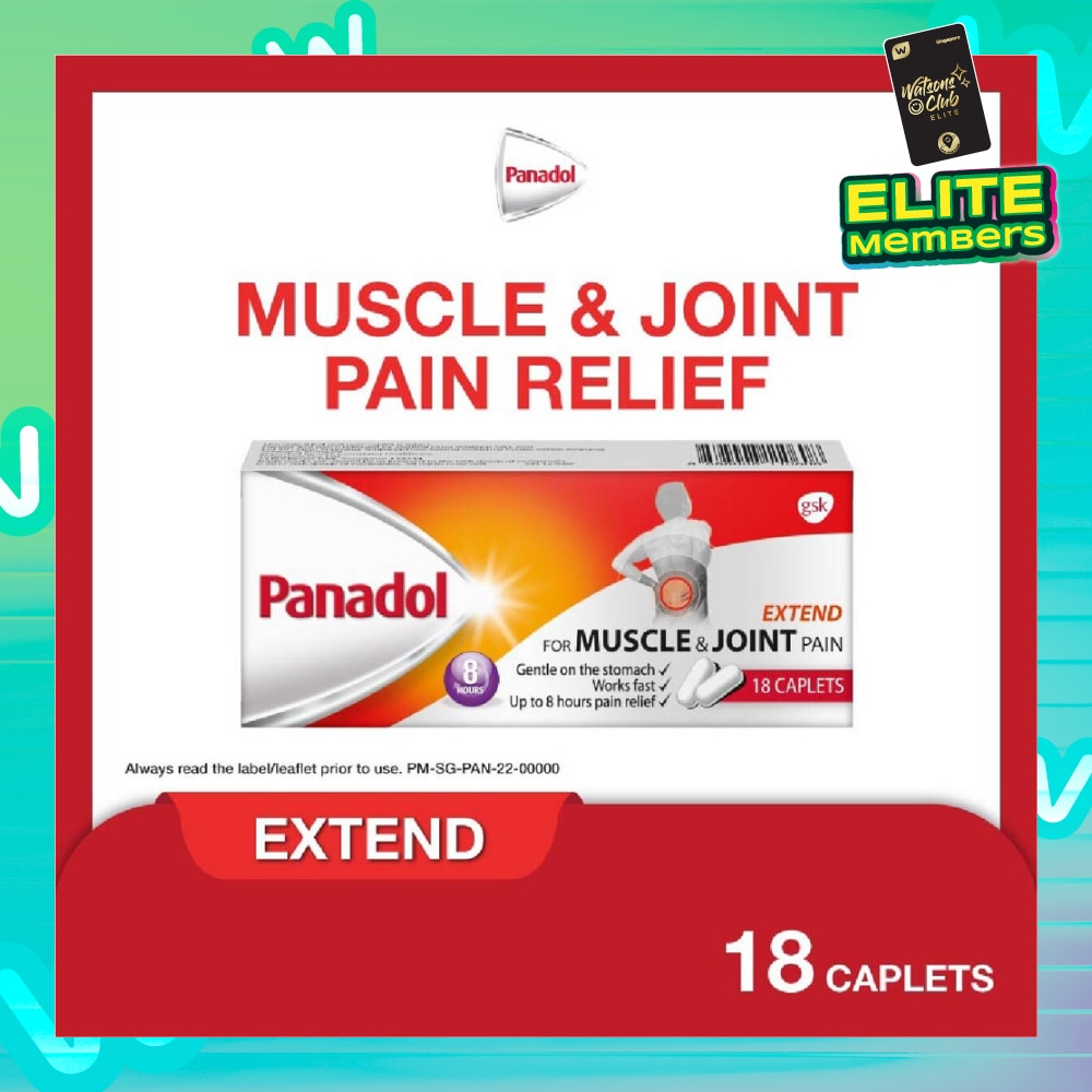Extend for Muscle & Joint Pain Caplets 18s<BR>