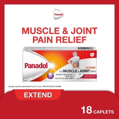 PANADOL Panadol Extend for Muscle & Joint Pain Caplets 18s