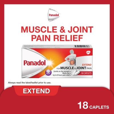 PANADOL - Extend for Muscle & Joint Pain Caplets 18s