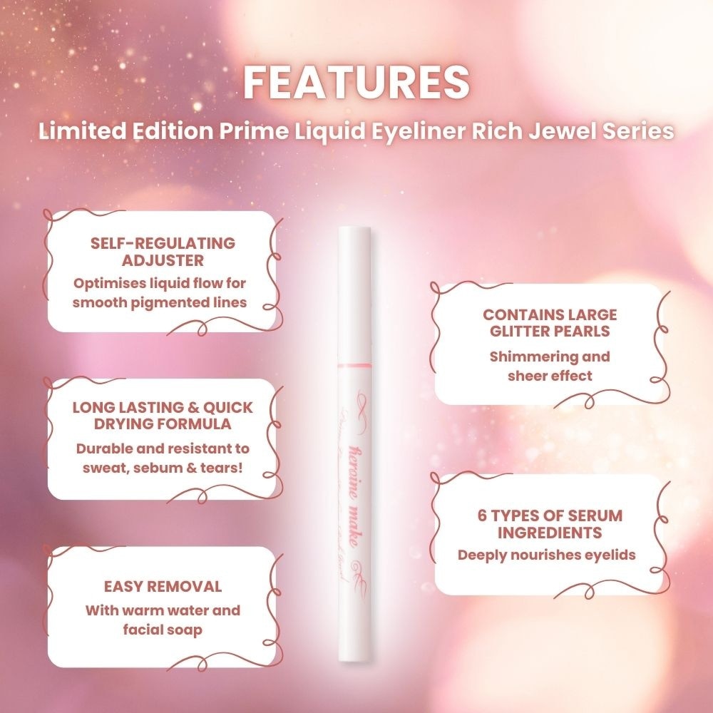 Prime Liquid Rich Jewel Eyeliner #12 Starlight Coral 0.5ml