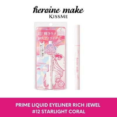 HEROINE MAKE - Prime Liquid Rich Jewel Eyeliner #12 Starlight Coral 0.5ml