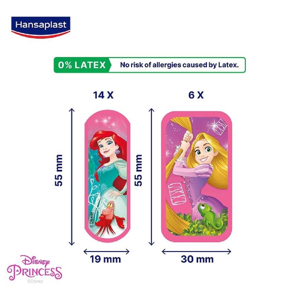 Hansaplast Disney Princess Plasters 16's