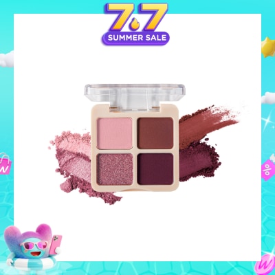 SILKYGIRL - I-Pocket Shadow Quad #01 Rose Fanatic 4g