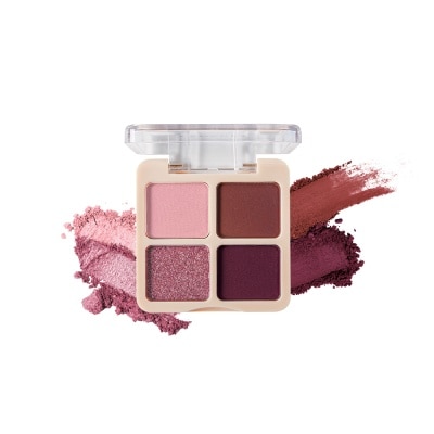 SILKYGIRL - I-Pocket Shadow Quad #01 Rose Fanatic 4g
