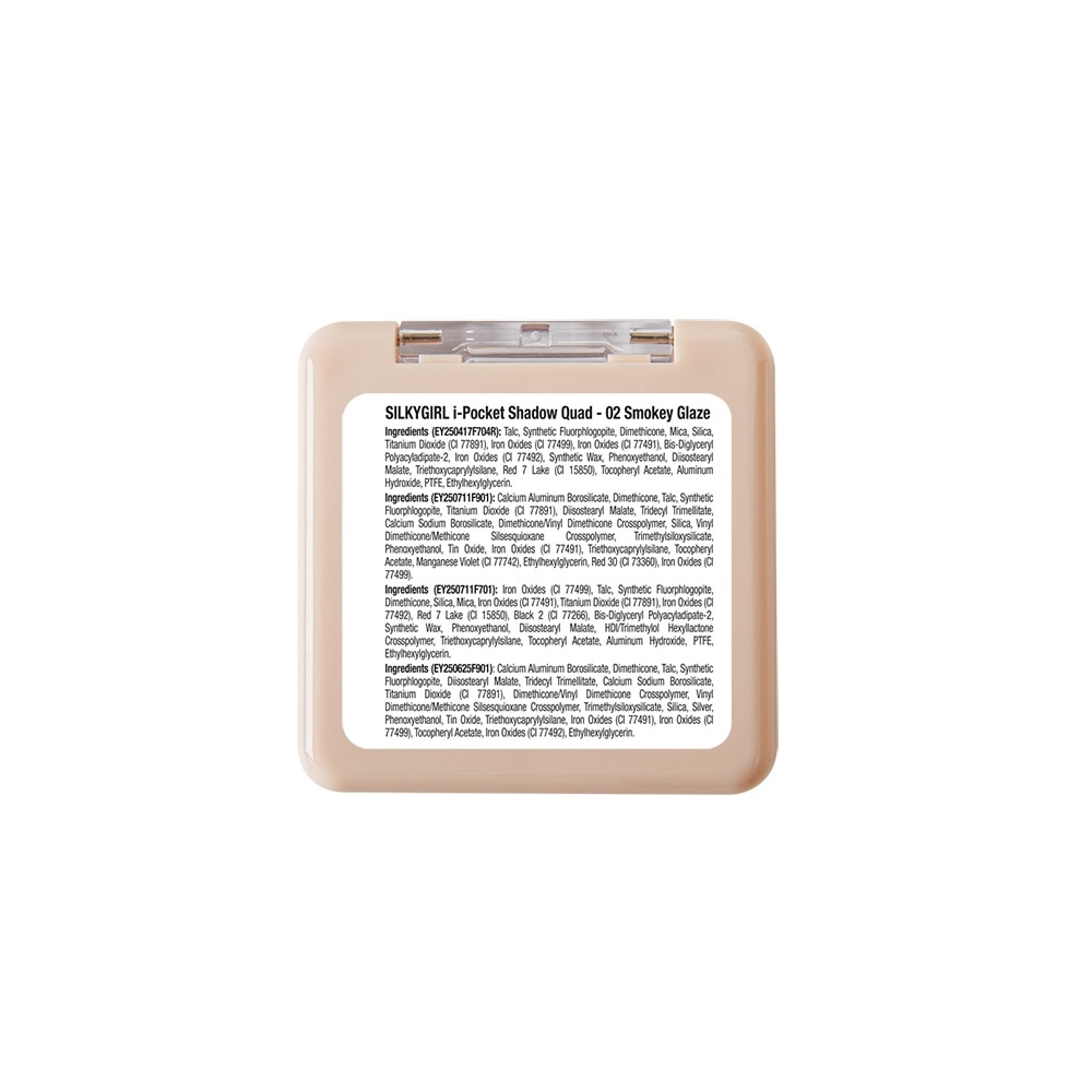 I-Pocket Shadow Quad #02 Smokey Glaze 4g