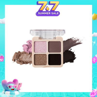 SILKYGIRL - I-Pocket Shadow Quad #02 Smokey Glaze 4g