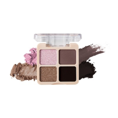 SILKYGIRL - I-Pocket Shadow Quad #02 Smokey Glaze 4g