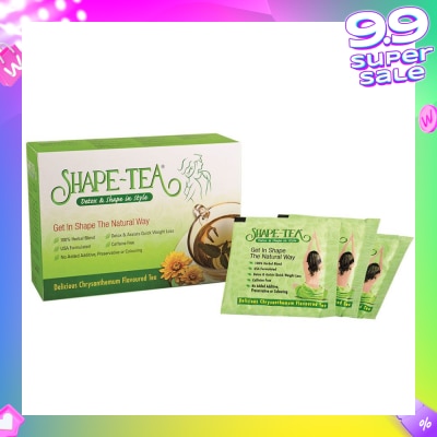 SHAPETEA Detox and Quick Weight Loss Tea Chrysanthemum Flavoured 25s