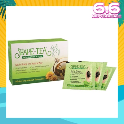 SHAPETEA Detox and Quick Weight Loss Tea Chrysanthemum Flavoured 25s