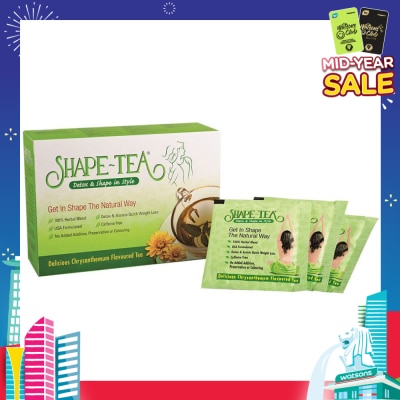 SHAPETEA Detox and Quick Weight Loss Tea Chrysanthemum Flavoured 25s