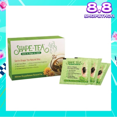 SHAPETEA Detox and Quick Weight Loss Tea Chrysanthemum Flavoured 25s