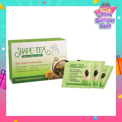 SHAPETEA Detox and Quick Weight Loss Tea Chrysanthemum Flavoured 25s