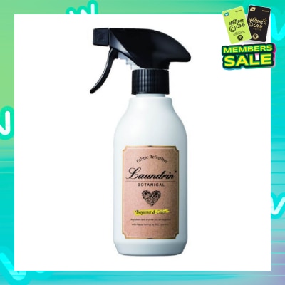 LAUNDRIN Botanical Fabric Refresher 99.9% Anti-bacterial Bergamot & Cedar 300ml