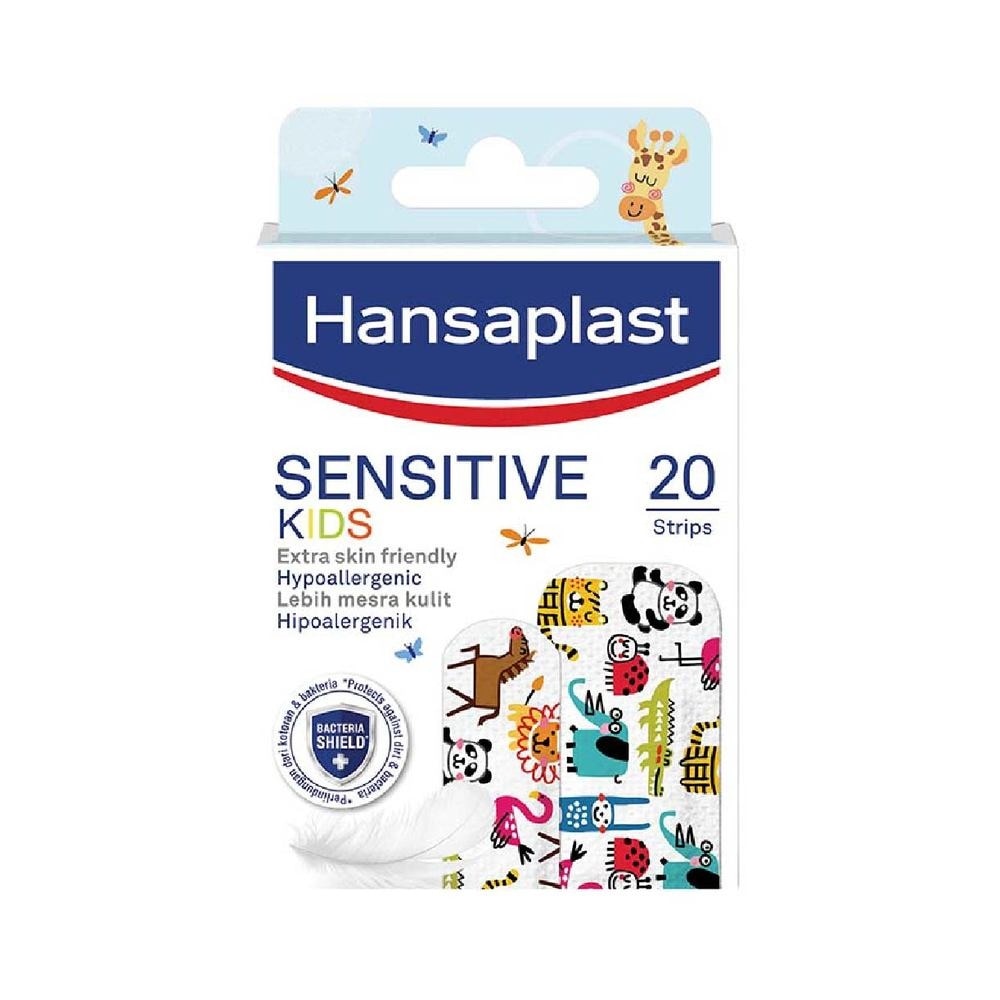 Kids Sensitive Plaster Strip Extra Skin Friendly Hypoallergenic Assorted Designs 20s