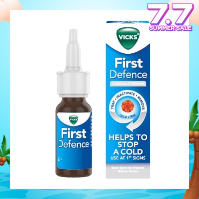 VICKS First Defence Nasal Spray (Helps to Stop Cold at First Sign) 15ml