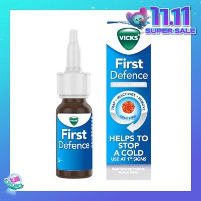 VICKS First Defence Nasal Spray (Helps to Stop Cold at First Sign) 15ml