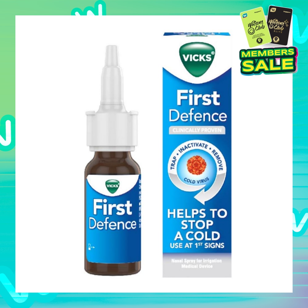 First Defence Nasal Spray (Helps to Stop Cold at First Sign) 15ml